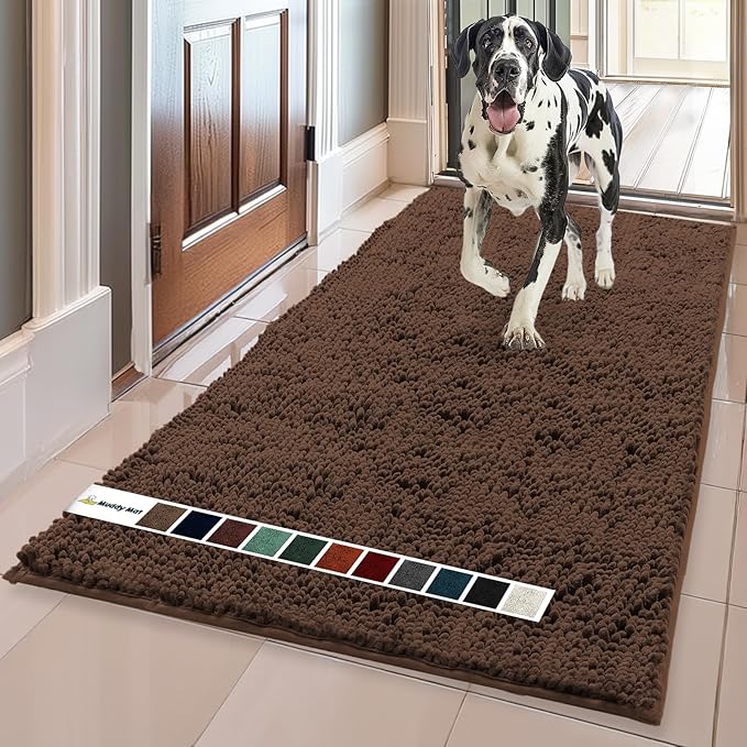 Muddy Mat® AS-SEEN-ON-TV Highly Absorbent Microfiber Door Mat and Pet Rug 59"X35"