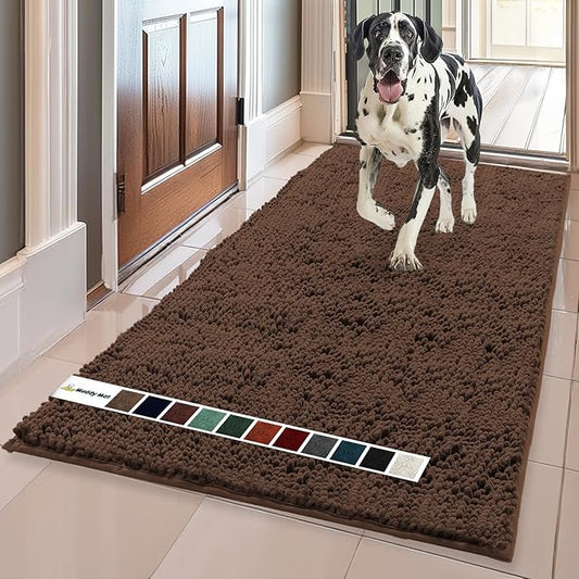 Muddy Mat® AS-SEEN-ON-TV Highly Absorbent Microfiber Door Mat and Pet Rug 59"X35"