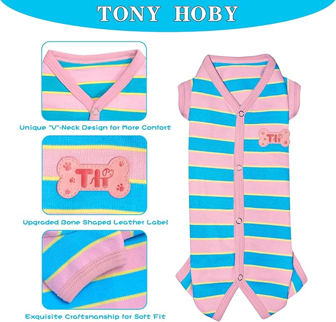TONY HOBY Female Dog Pajamas
