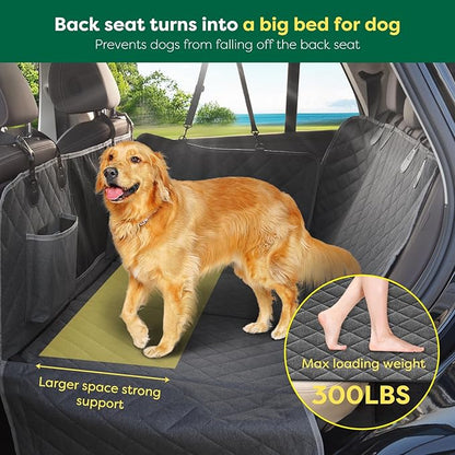 nzonpet Dog Car Seat Cover for Back Seat