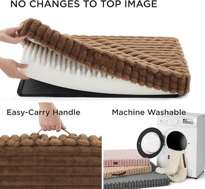 Bedsure Orthopedic Dog Bed for Large Dogs (36x27, Copper