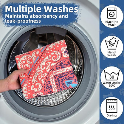 Washable Pee Pads for Dogs- 2 Packs Super 100% Waterproof 36''x41''