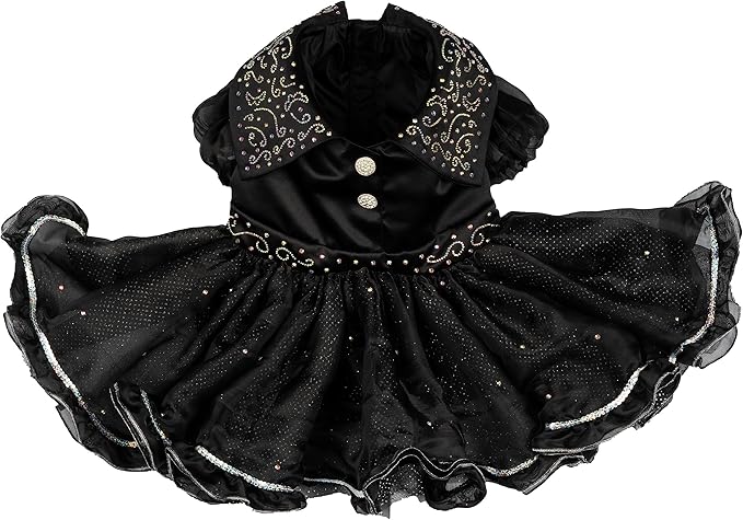 Doggy Parton Shimmering Evening Dress