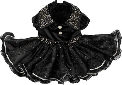 Doggy Parton Shimmering Evening Dress