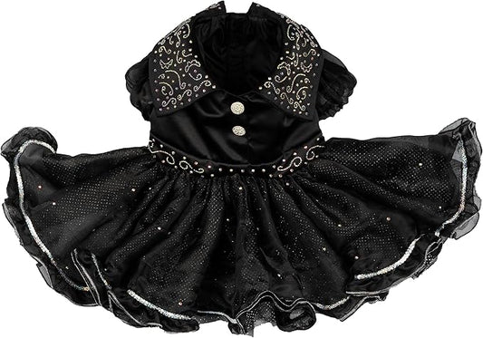 Doggy Parton Shimmering Evening Dress