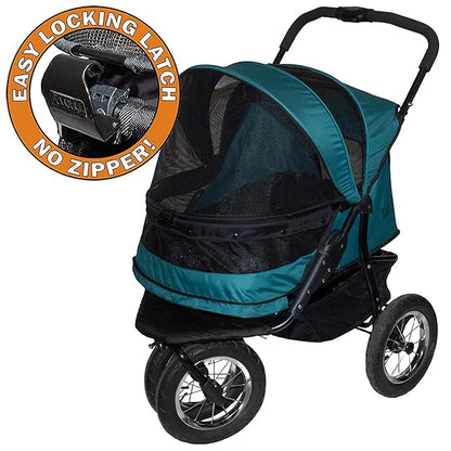 Pet Gear NO-Zip Double Pet Stroller 1 Model 3 Colors