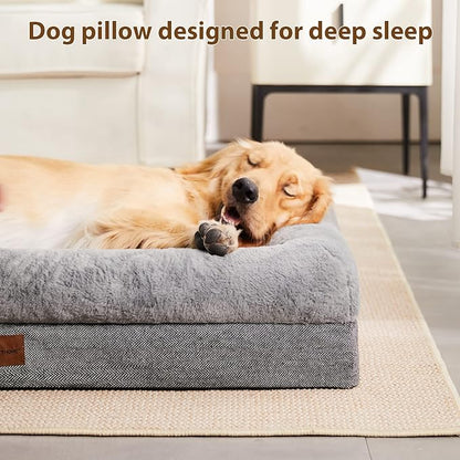 BFPETHOME Orthopedic Dog Beds for Medium Dogs
