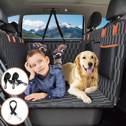 Back Seat Extender for Dogs-Supports 400lb