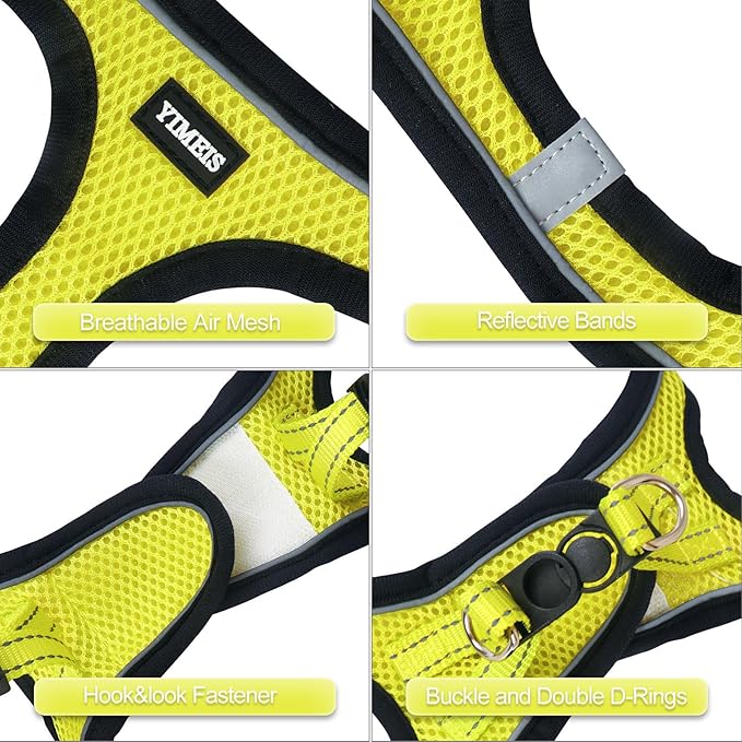 YIMEIS Dog Harness and Leash Set 1)