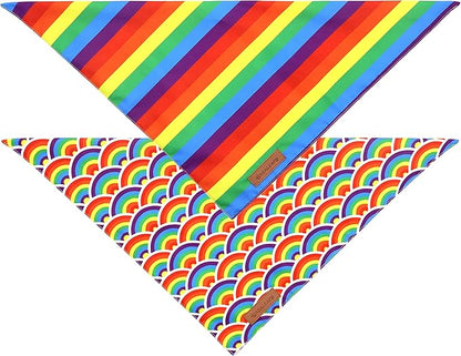 Realeaf Pride Dog Bandanas 2 Pack