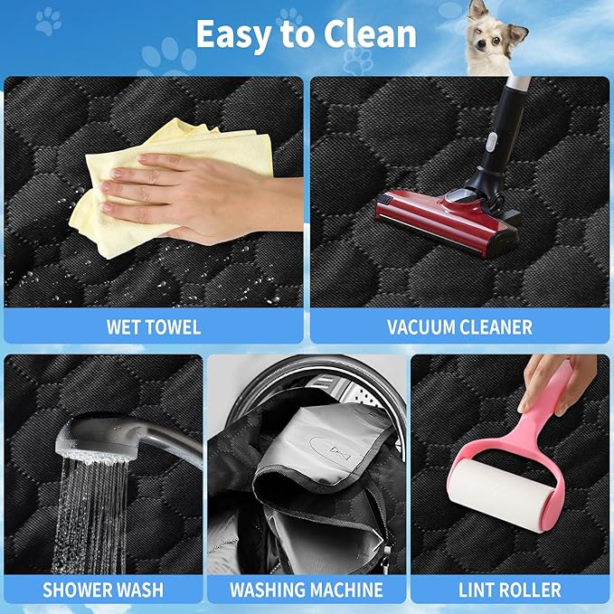 Back Seat Extender for Dogs 400lbs,Nonslip Dog