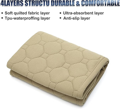 X AUTOHAUX Dog Seat Cover Reuse Car Seat 50x35cm Khaki