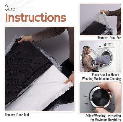 Comfy Human Dog Bed for People Adults 2in1 Foldable 70"x30”x12” Portable