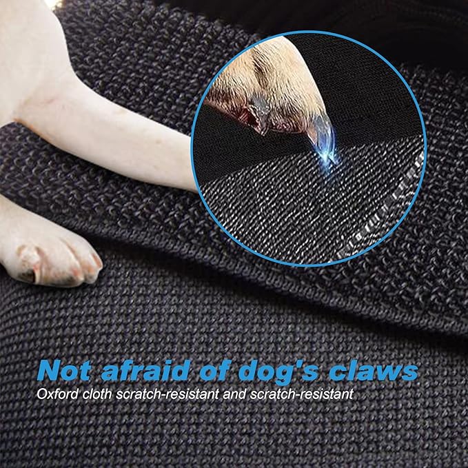 Asooll Backseat Dog Cover for Car