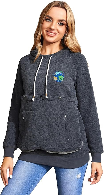 LINYUCHEN Cat Dog Carrier Hoodies – Puppy Kitten