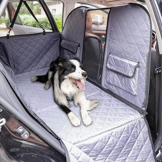 Truck Back Seat Extender for Large Dogs 2 in 1 Hard