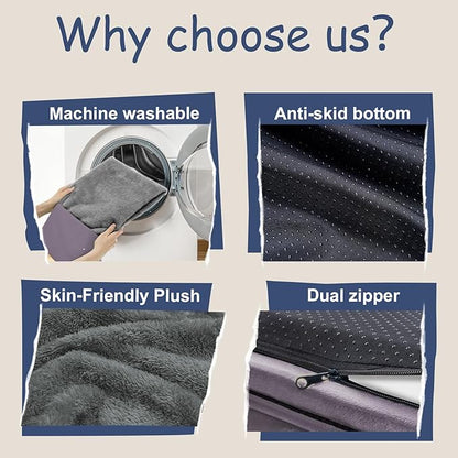 Orthopedic Washable Large Dog Bed: XXLarge Dog Bed Bolster Waterproof