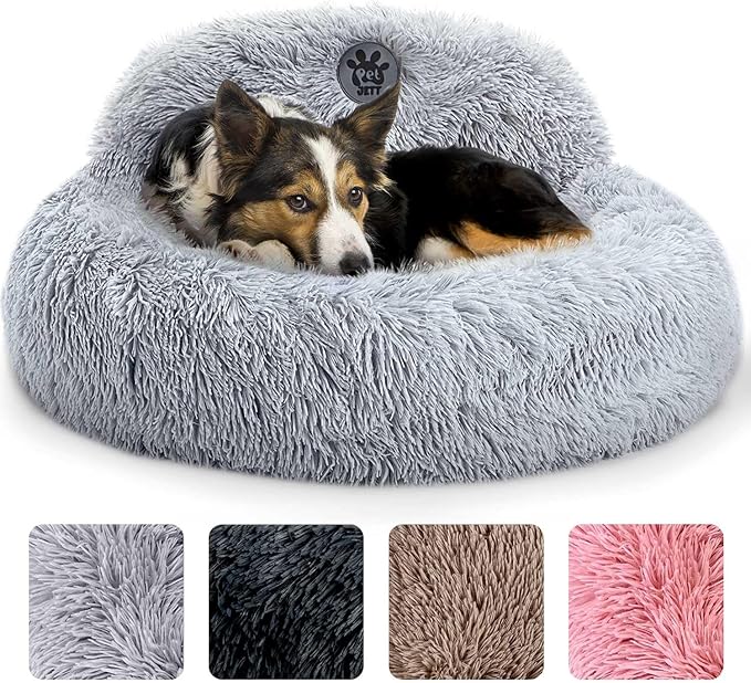 PetJett Calming Dog Bed 30'' Fits 45 lbs