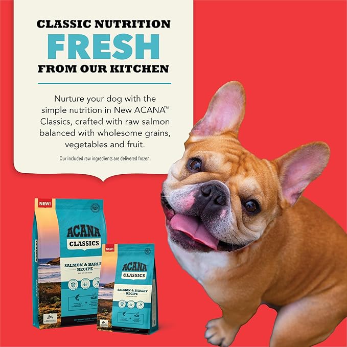 ACANA™ Classics Dog Food Salmon & Barley Recipe Dry Dog Food, 22.5lb