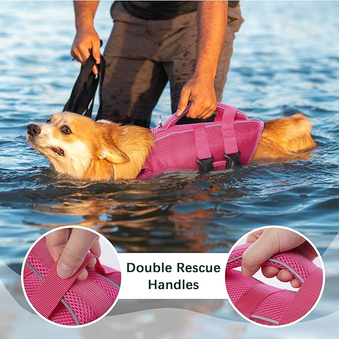 Kuoser Dog Life Jacket High Flotation