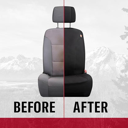 DICKIES 2-Piece Dual-Protection Seat Covers for Cars and SUVs