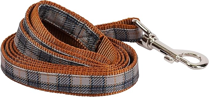 Dog Leash, Harvest Plaid, Large/X-Large