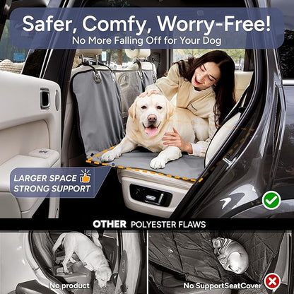 Dog Back Seat Extender & Non Inflatable Car Bed Mattress
