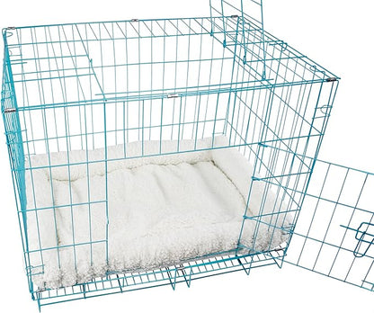 Long Rich HCT ERE-001 Super Soft Sherpa Crate Cushion Dog and Pet Bed 36.5 x 23.5 inches