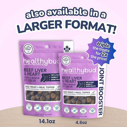 healthybud Hip and Joint Supplement Dog Treats 14.1oz