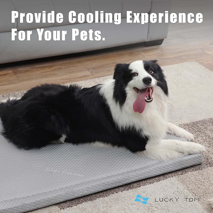 Breathable Dog Cooling Pad Kennels(23" Lx17 Wx1.5 T)