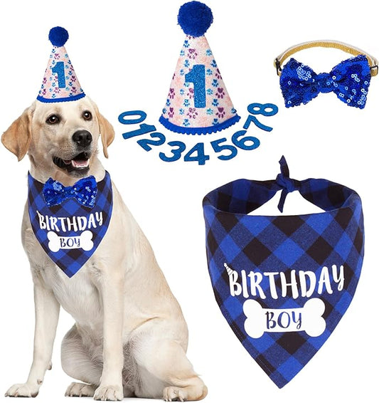 ADOGGYGO Dog Birthday Party Supplies