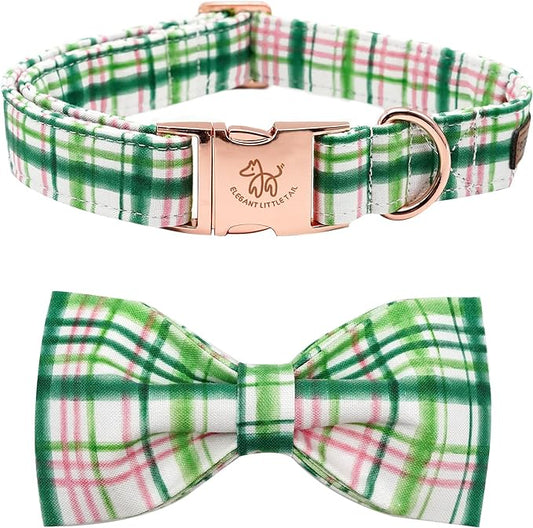 Elegant little tail Dog Collar with Bow