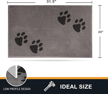 PURRUGS Dirt Trapper Door Mat 20" x 31.5"
