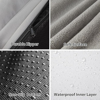 BFPETHOME Orthopedic Dog Beds for Large Dogs-Waterproof Sofa Dog Bed with Removable Washable Cover