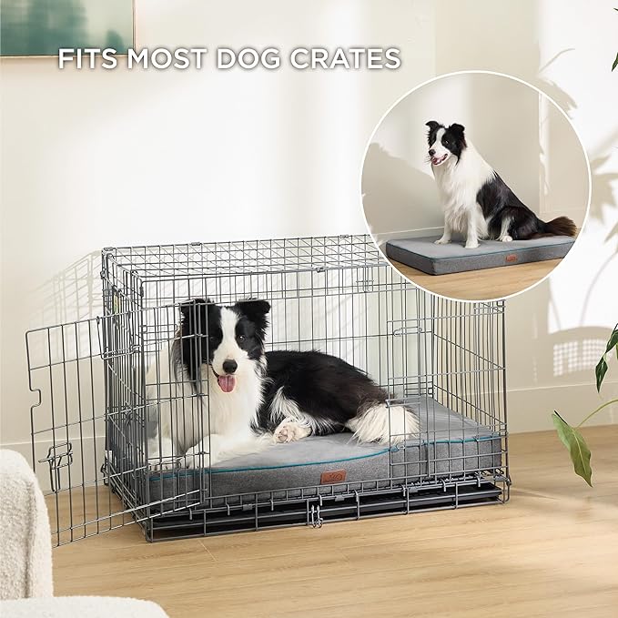 Bedsure Memory Foam Dog Bed for Large Dogs