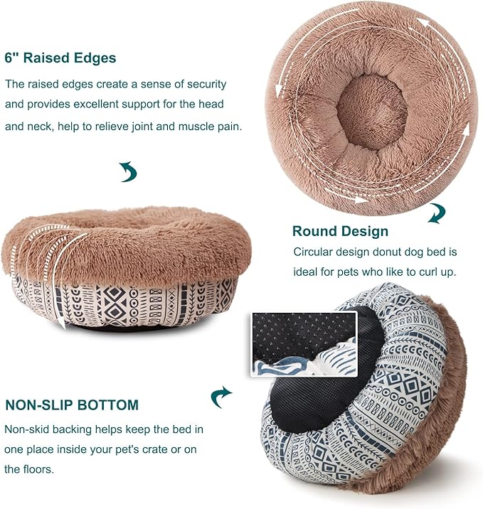 Modern Dog Beds for Small Dogs 19 inches 15 lbs