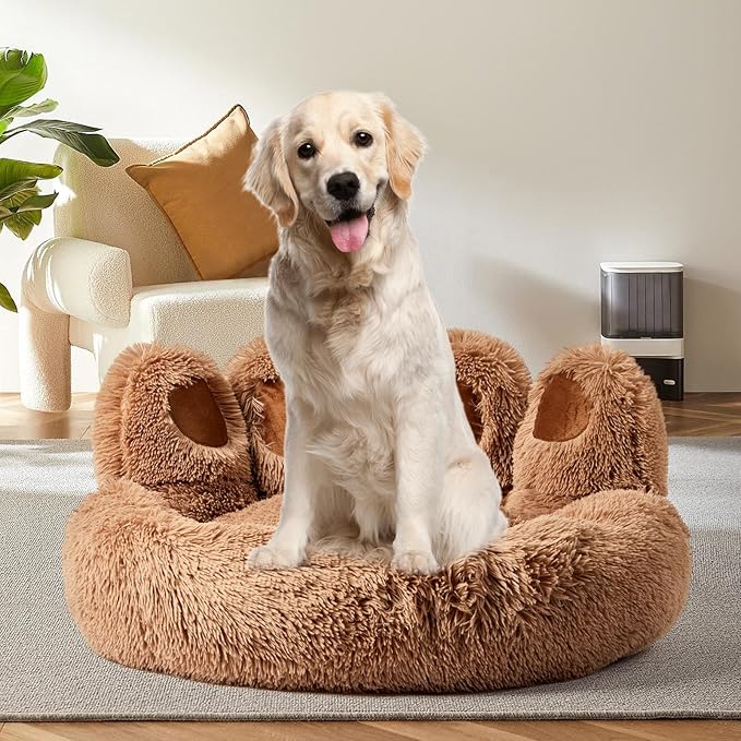 Calming Cat & Dog Bed (35”)