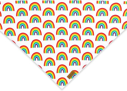 Rainbow Dog Bandanas 2 Pack