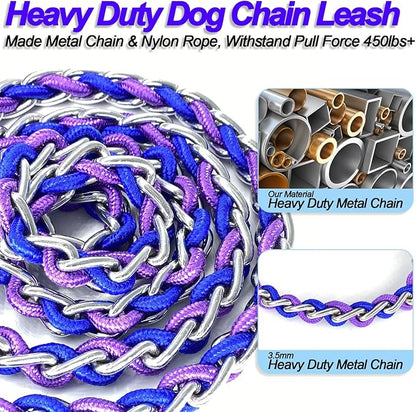 Dog Leash Rope Chain 6ft Heavy