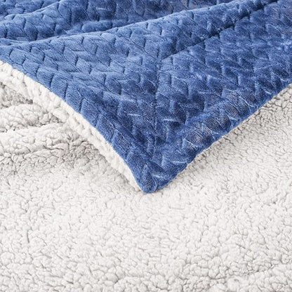 Fuzzy Blanket or Fluffy Blanket for Baby Girl or boy (40" x 48", MD-Dark