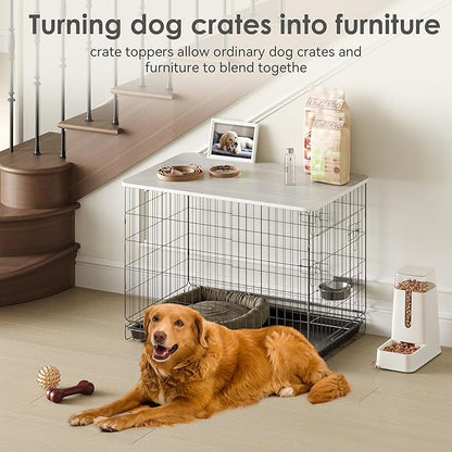 Dog Crate Topper Wood for 42 inch Cages