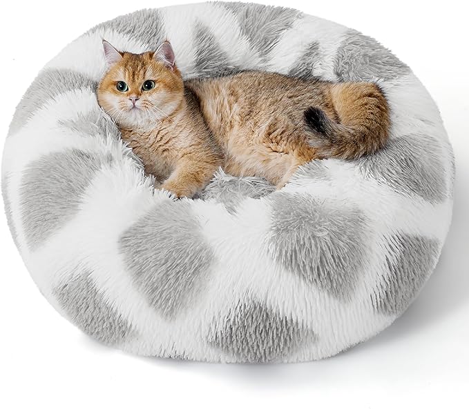 Bedsure Calming Cat Beds for Indoor Cats 20 inches, 15 lbs