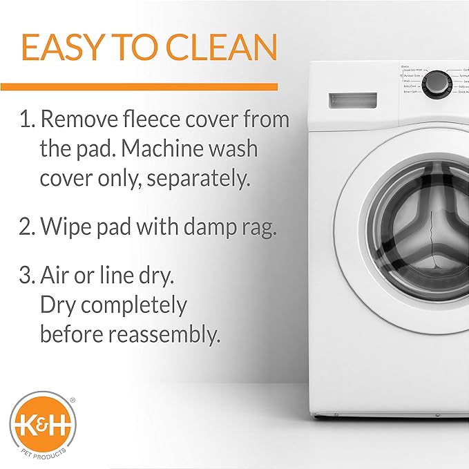 K&H Pet Products Lectro-Soft Outdoor Heated Dog and Cat Bed 19 X 24 Inches