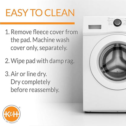 K&H Pet Products Lectro-Soft Outdoor Heated Dog and Cat Bed 19 X 24 Inches