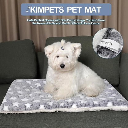 Soft Flannel Thickened Pet Soft Fleece Pad Pet (20.5 * 16in Medium)