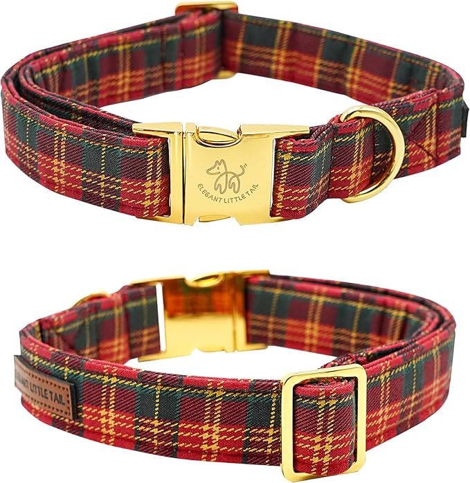 Elegant little tail Dog Collar with Flower