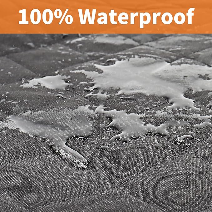 PINPON Dog Seat Cover for Back Seat