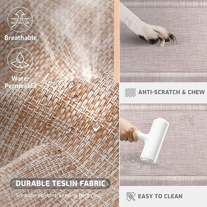 Dog Bed Medium Size Dog: Raised Elevated Cooling Cots Chew Proof Dog Bed