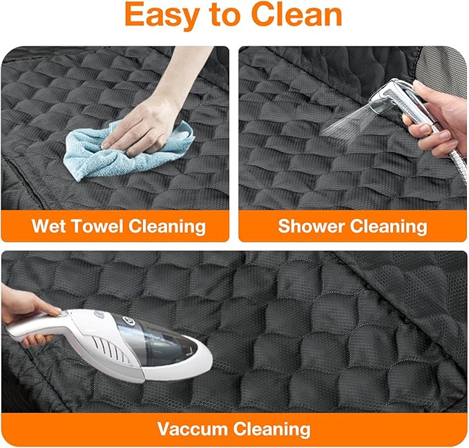 PETICON Back Seat Extender for Dogs with Hard Bottom