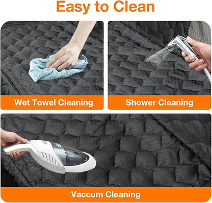 PETICON Back Seat Extender for Dogs with Hard Bottom